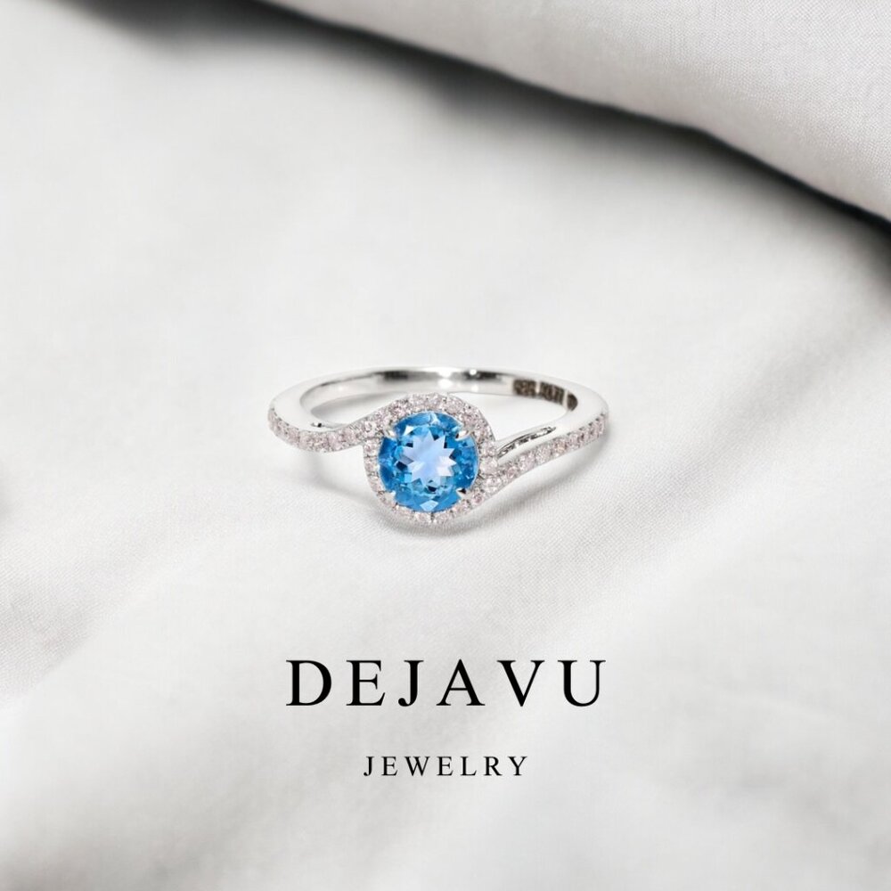 Aquamarine Ring